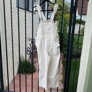 NWOT The Great Easy Overall in Cream Size 1